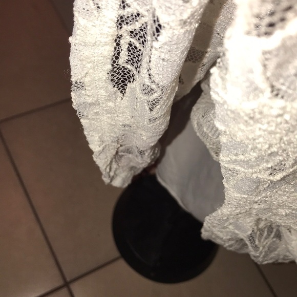 FINAL PRICE . plus lace flower sleeveless dress - Picture 6 of 7